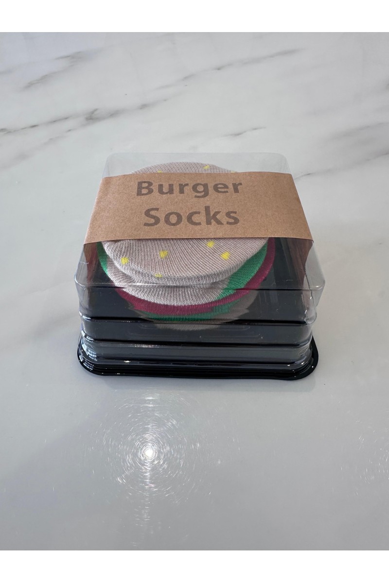 Calcetines hamburguesa