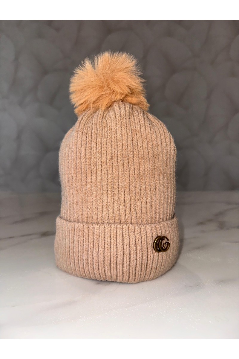 Gorro pompón gg