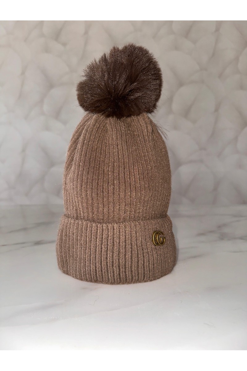 Gorro pompón gg