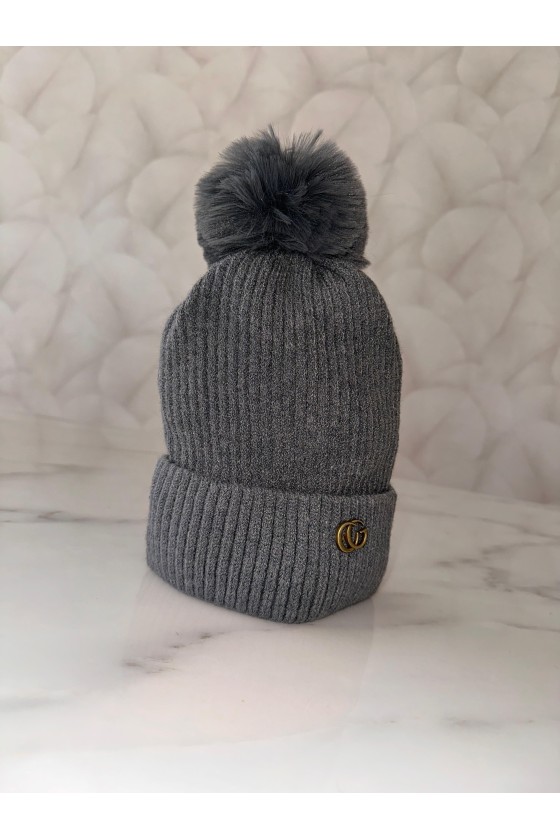 Gorro pompón gg