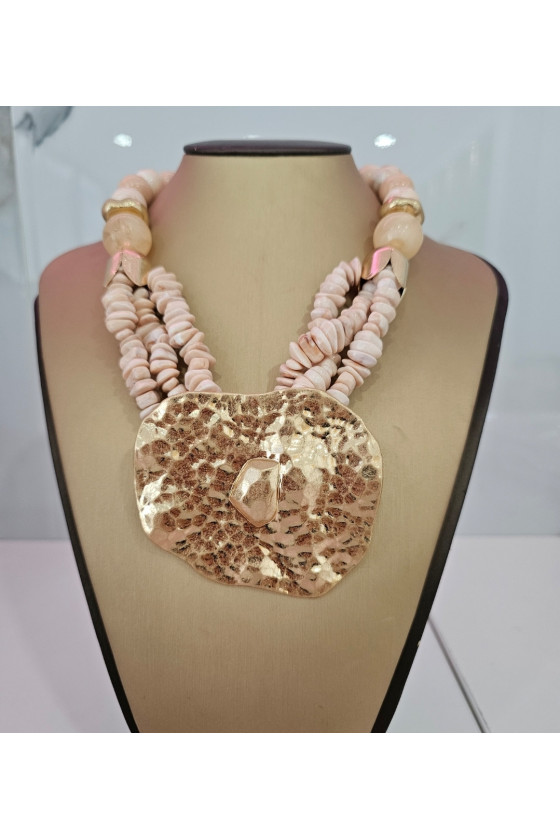Collar murano beig