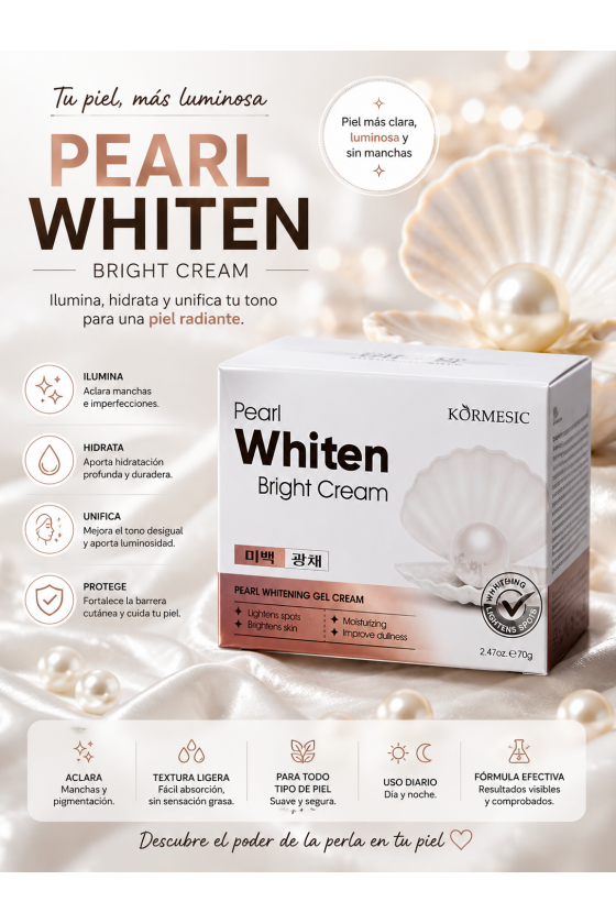 Crema facial perla