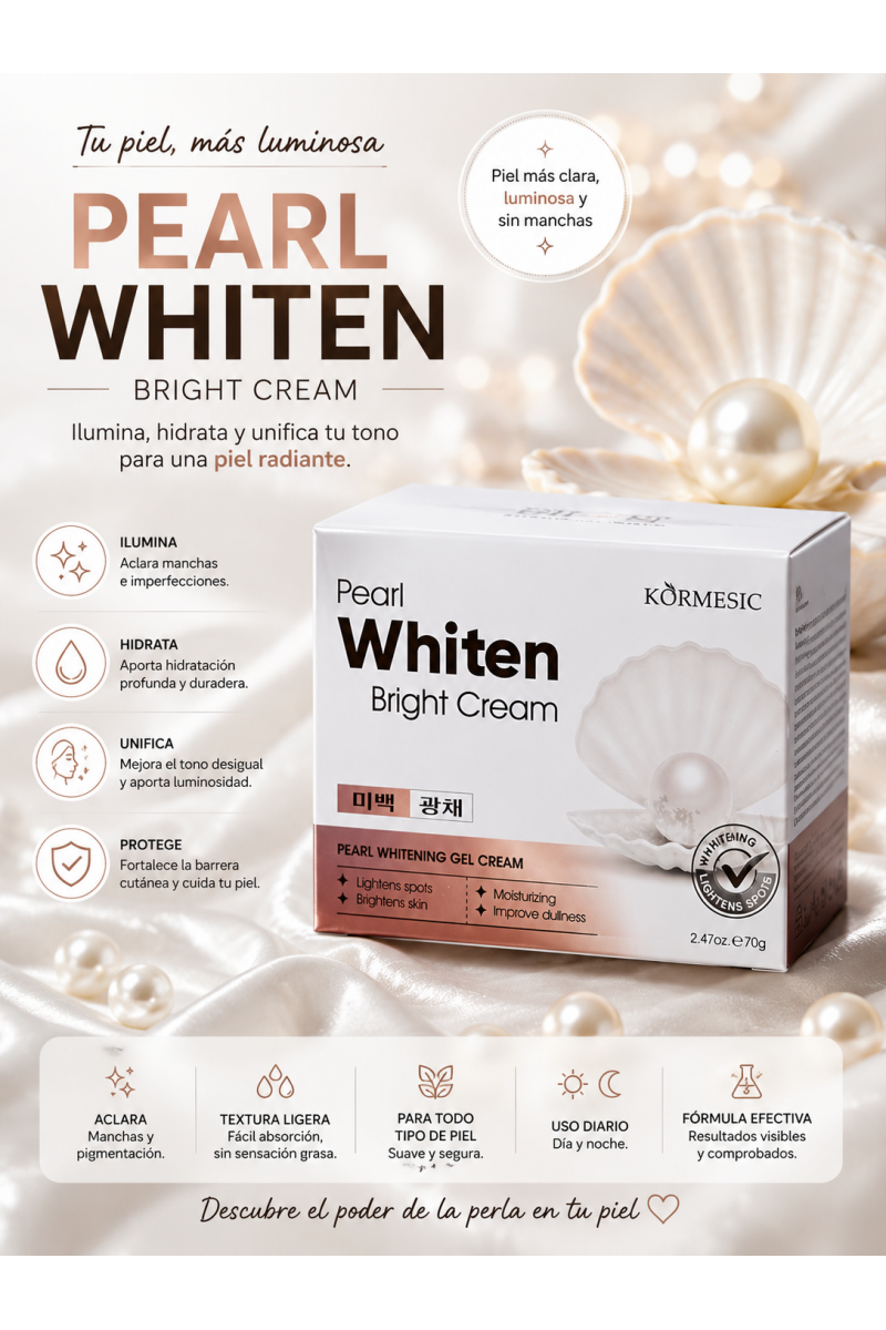 Crema facial perla