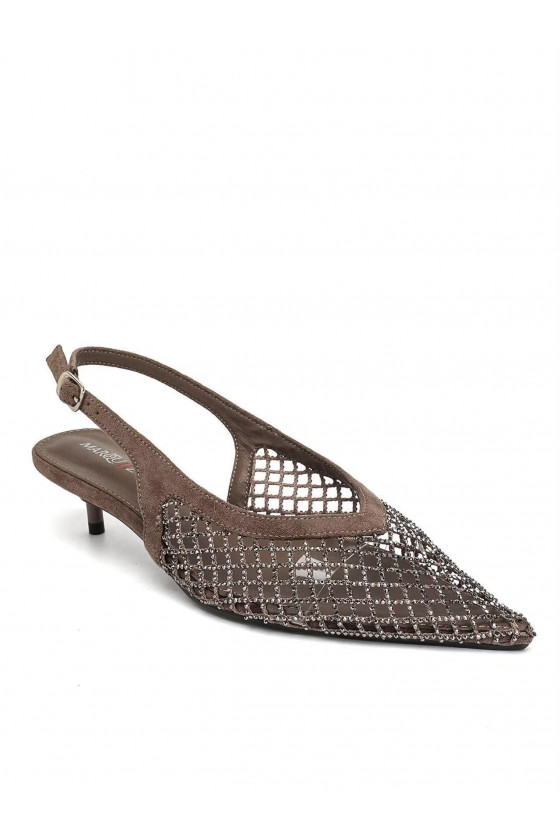 Zapatos destalonados 9869 taupe