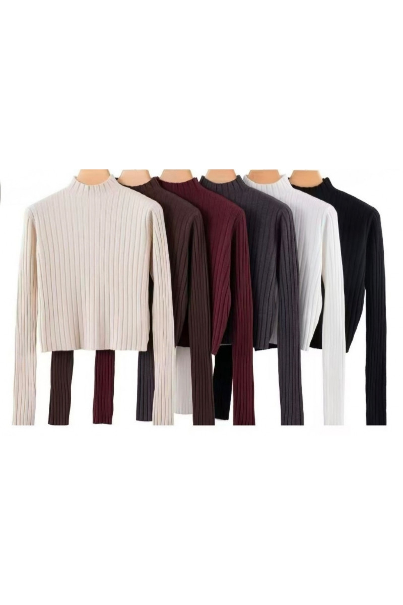 Top casual cuello perkin