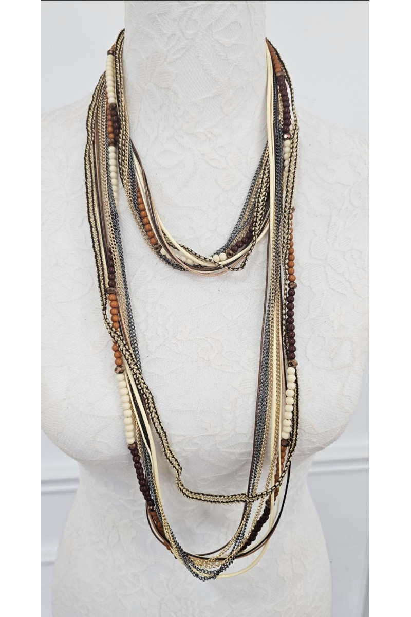 Collar cascada