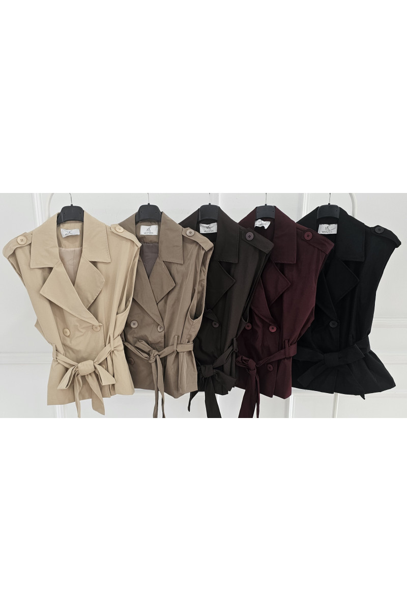 Chalequillo gabardina