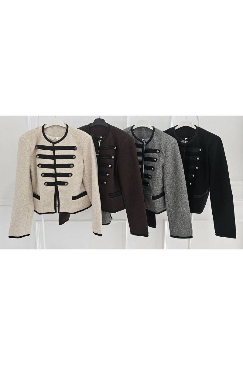 Chaqueta paño nápoles