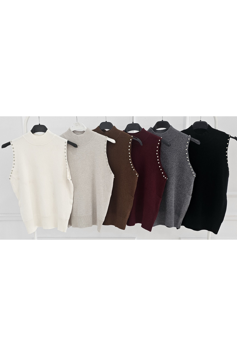 Jersey cuello halter birlli
