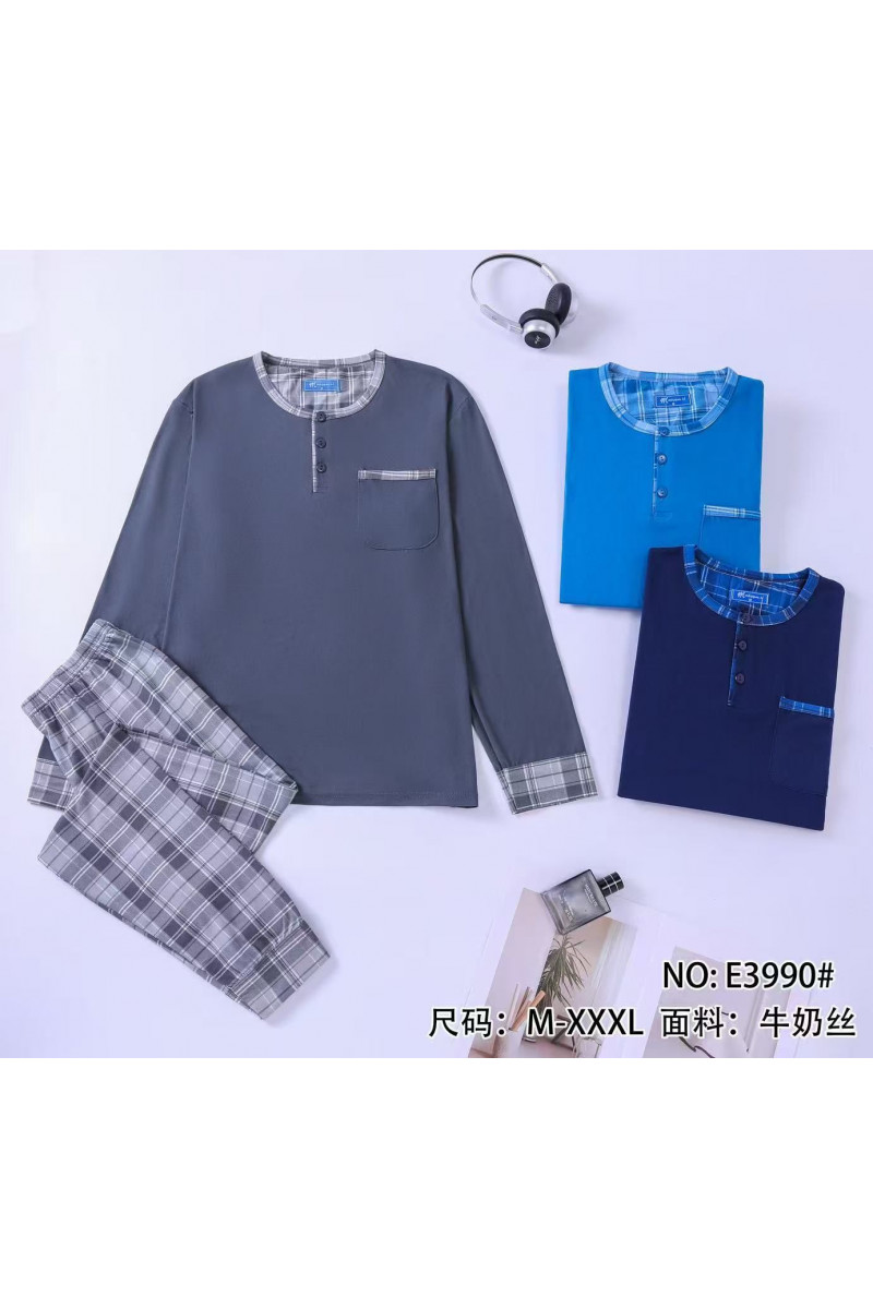 Pijama hombre cuadro