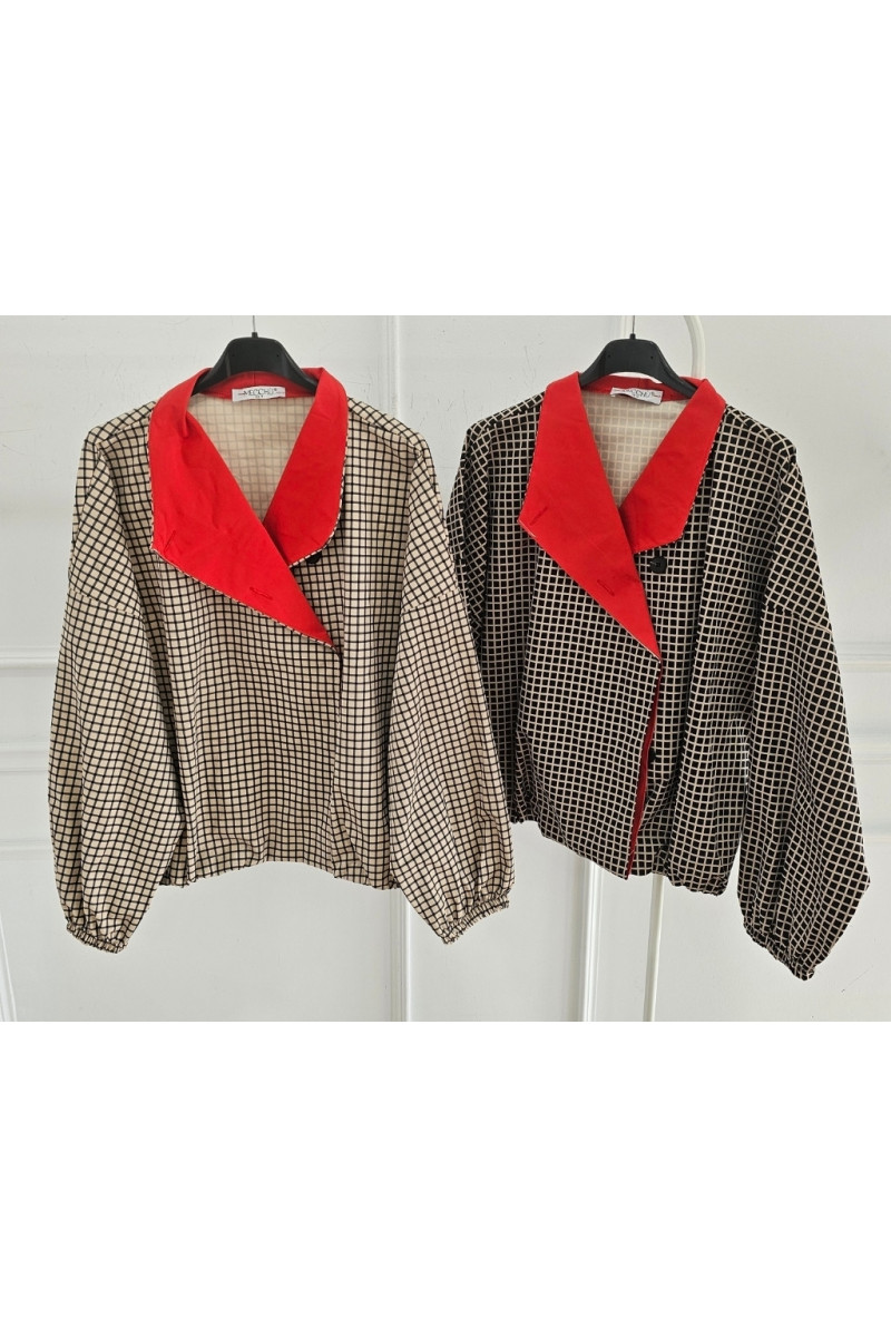 Chaqueta bomber solapa