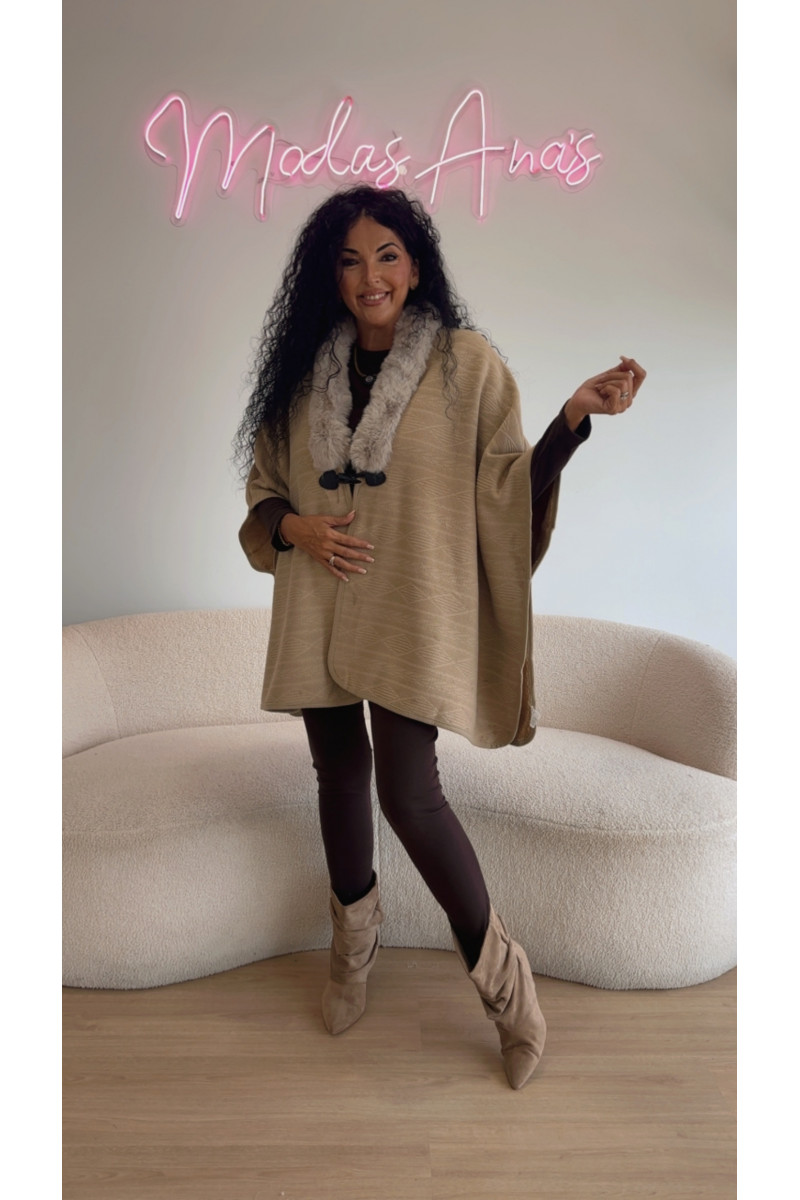 Poncho capa liso