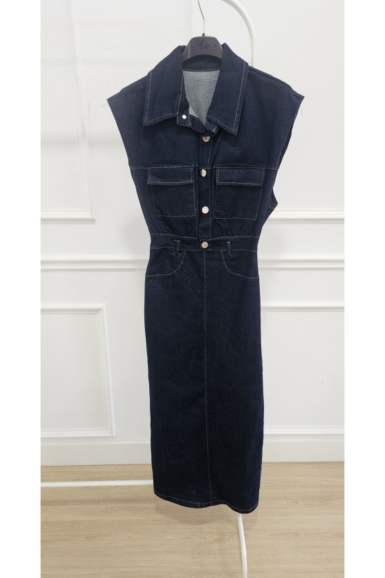 Vestido vaquero midi