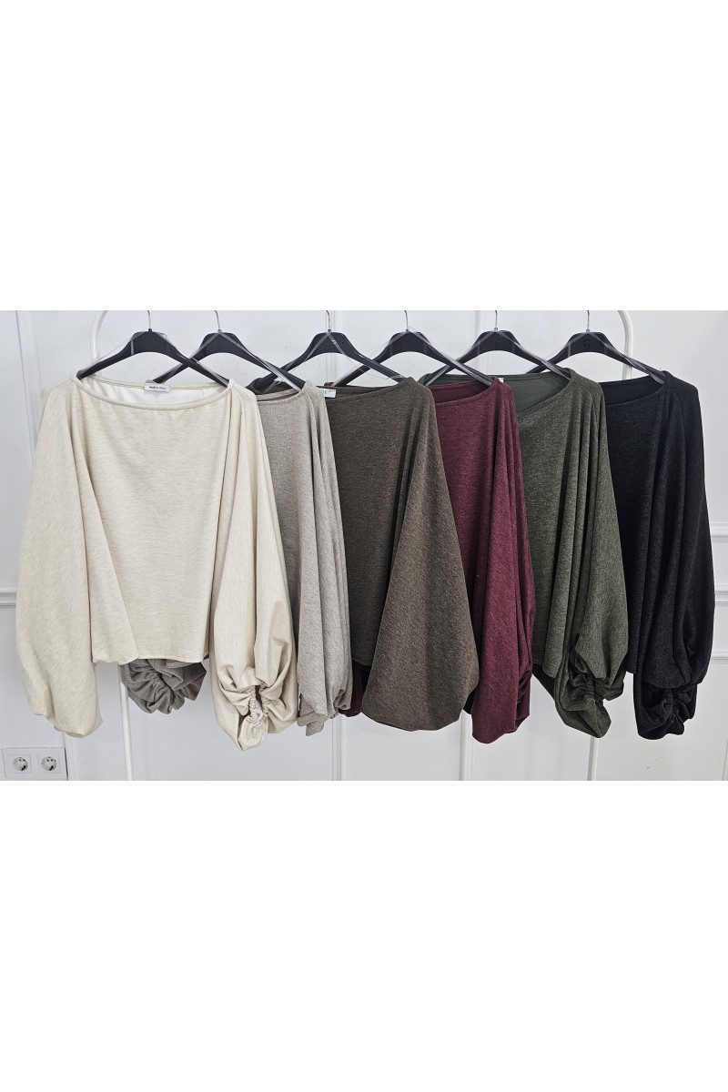 Jersey poncho