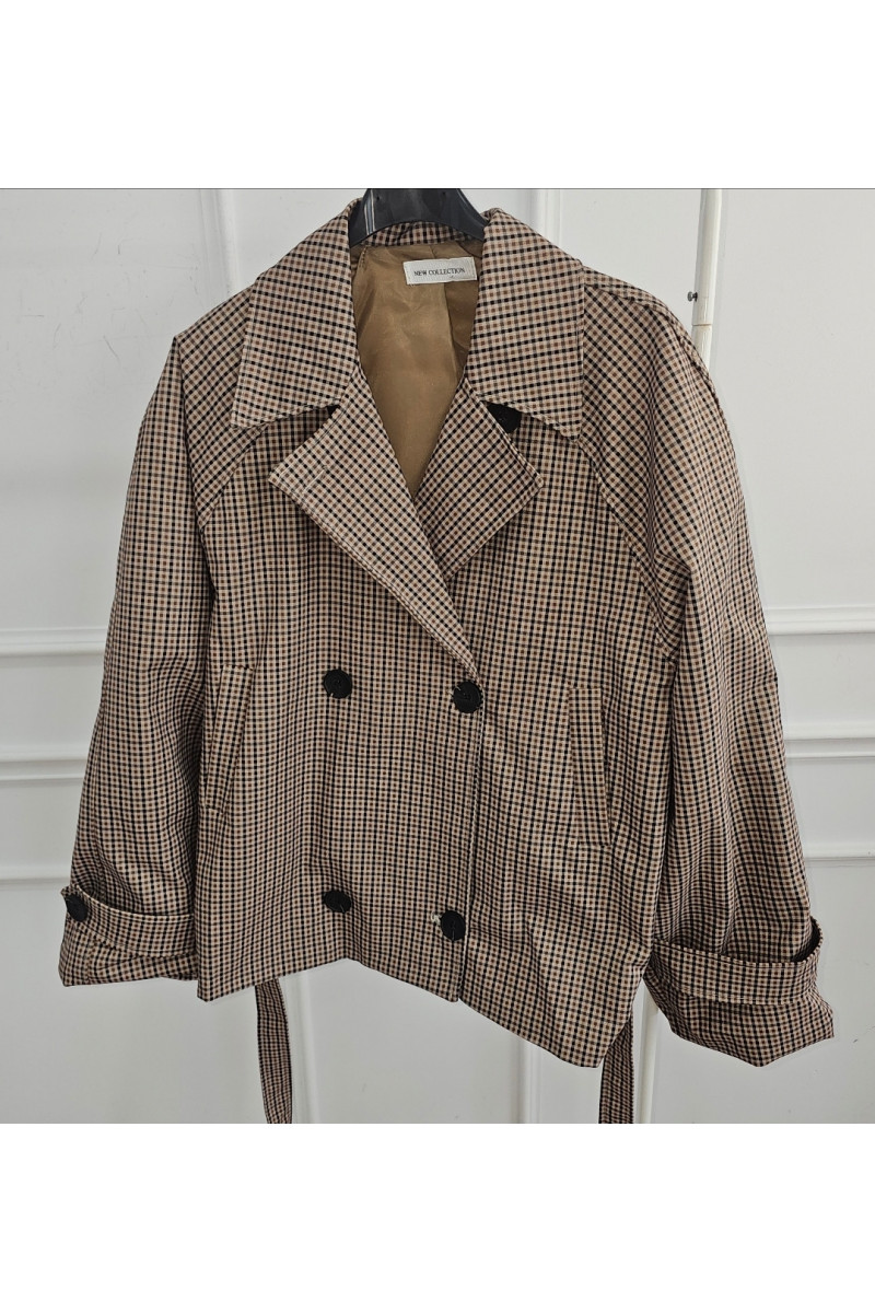 Chaqueta cuadros
