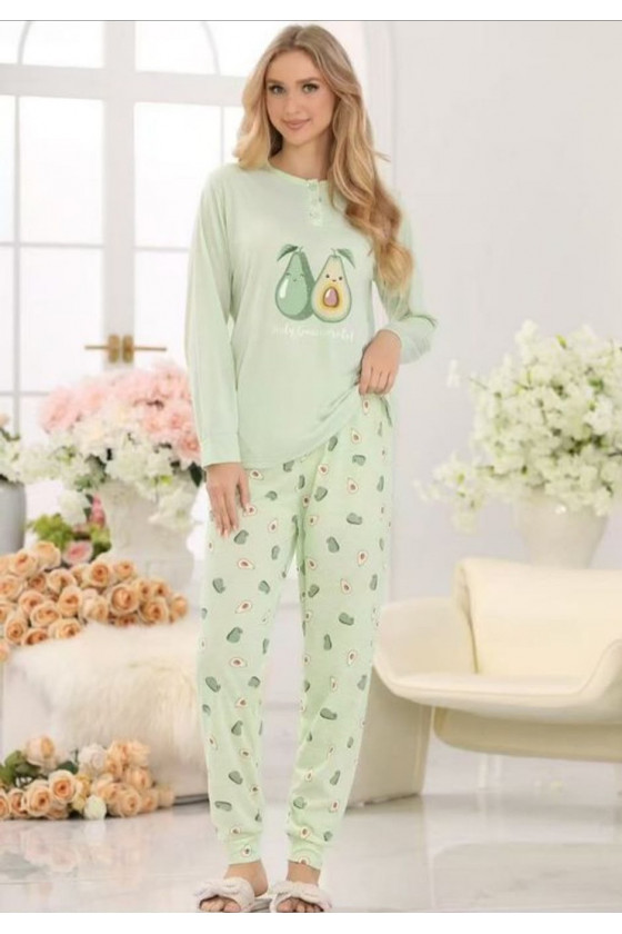Pijama aguacate