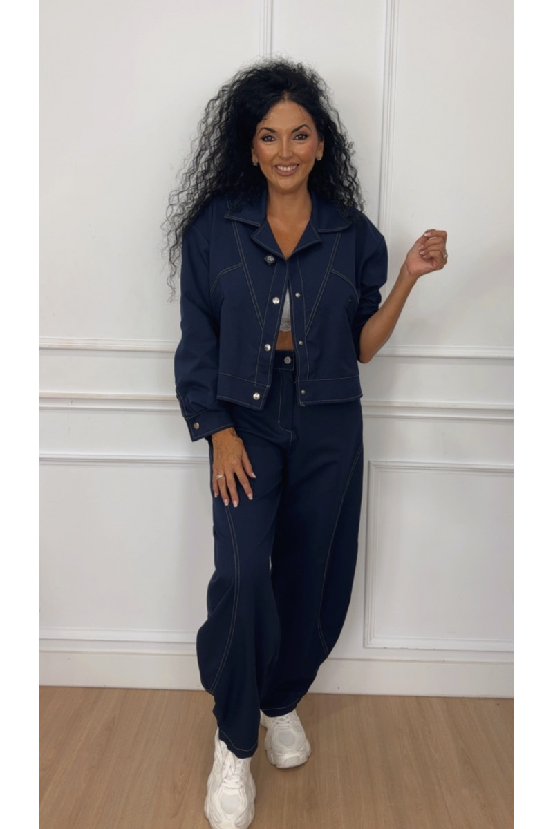 Conjunto Rihanna manga larga