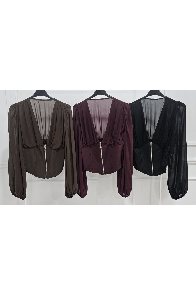 Blusa corsé
