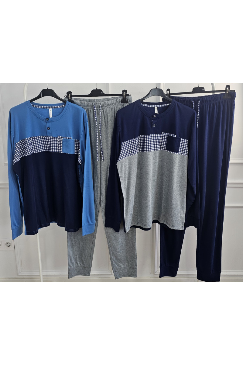 Pijama hombres cuadros