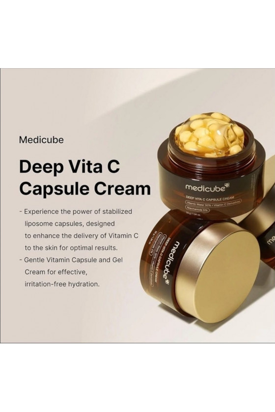 Crema cápsulas vitamina C medicube