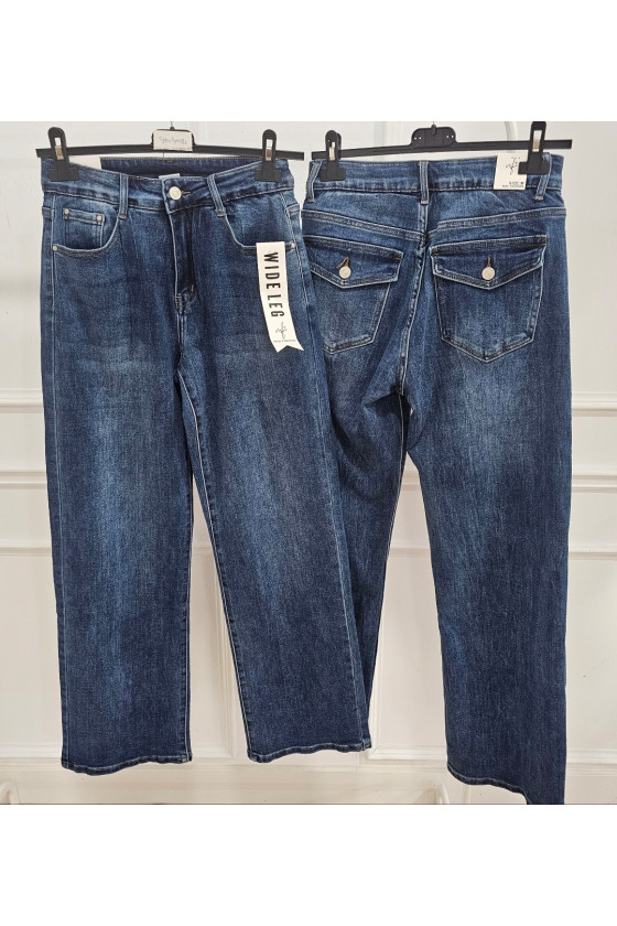 Vaquero wide leg faja
