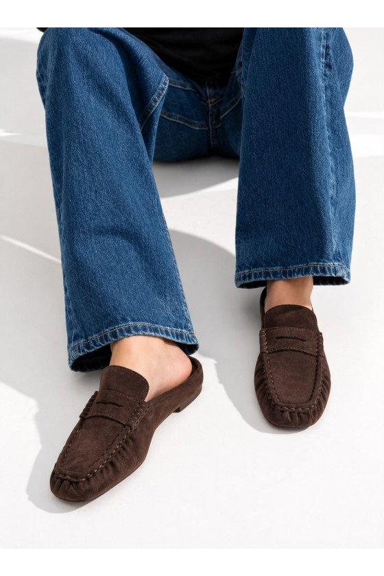 Mocasines sara chocolate