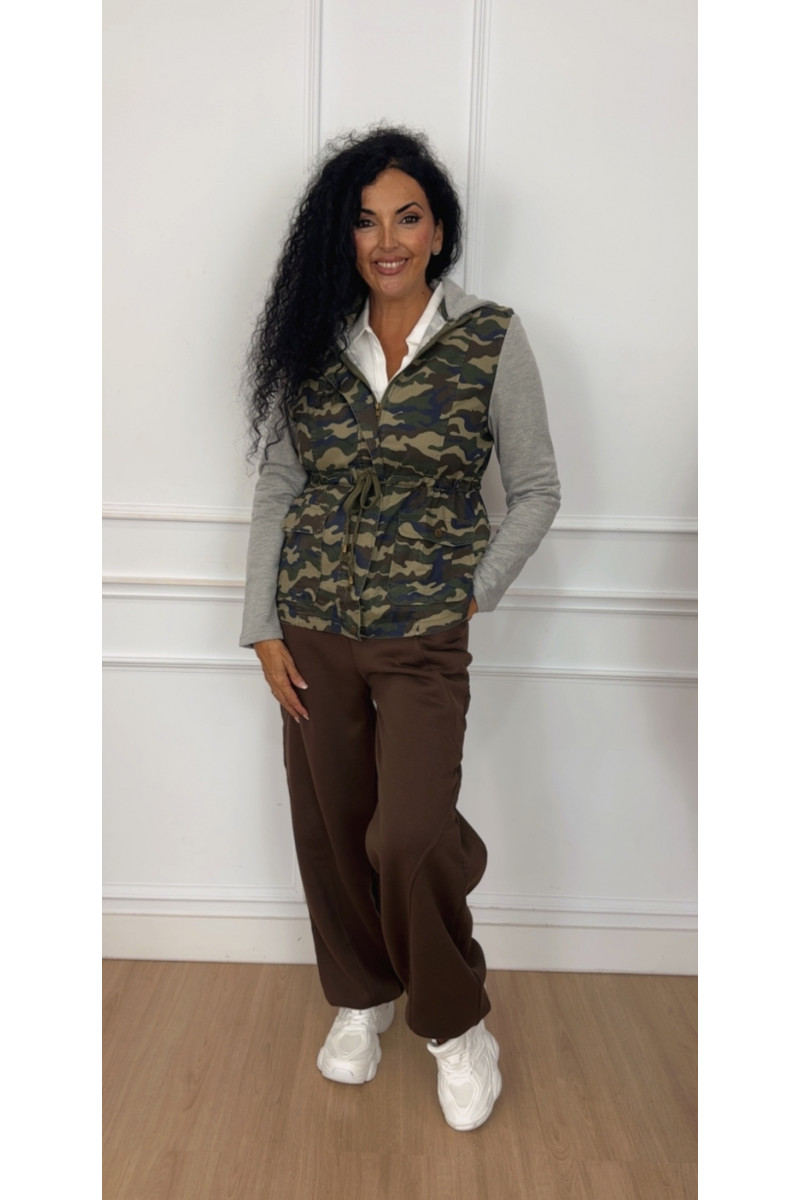 Chaqueta camuflaje sport