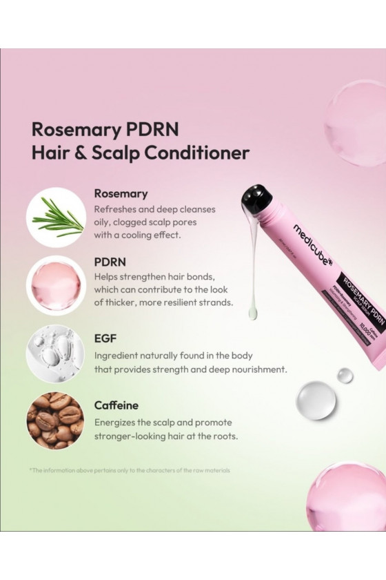 línea capilar Medicube Rosemary PDRN
