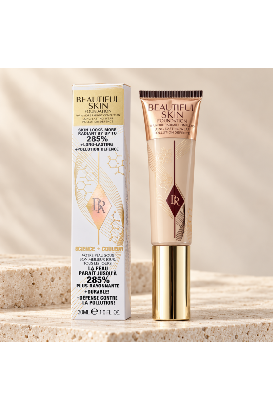 Base de maquillaje iluminadora inspiración charlotte tilbury