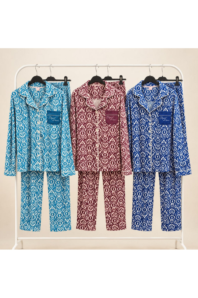 Pijama camisero elegant