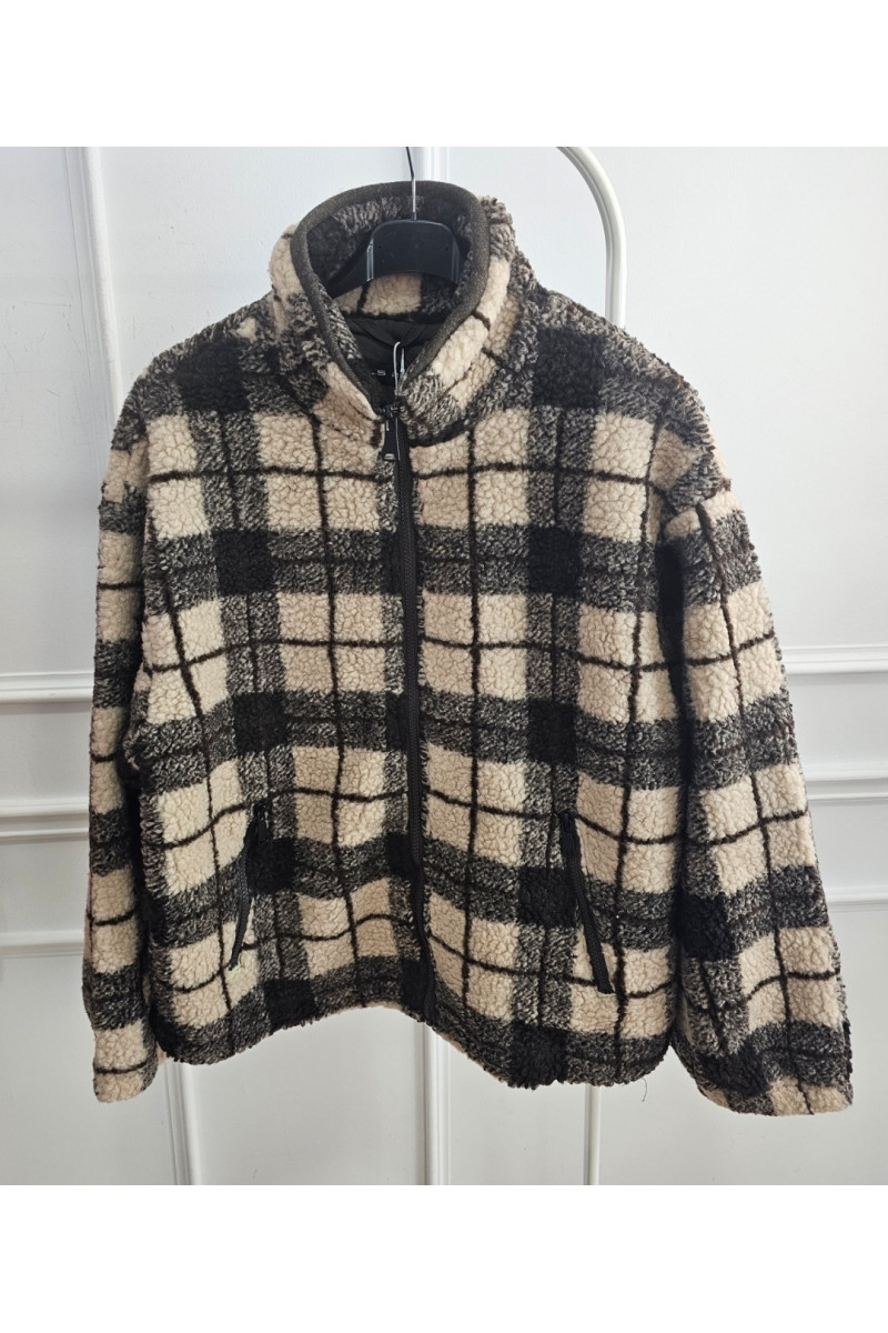 Chaquetón cuadros