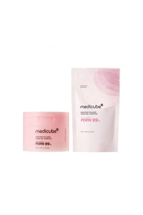 Medicube PDRN Pink Collagen Toning Gel Toner Pad