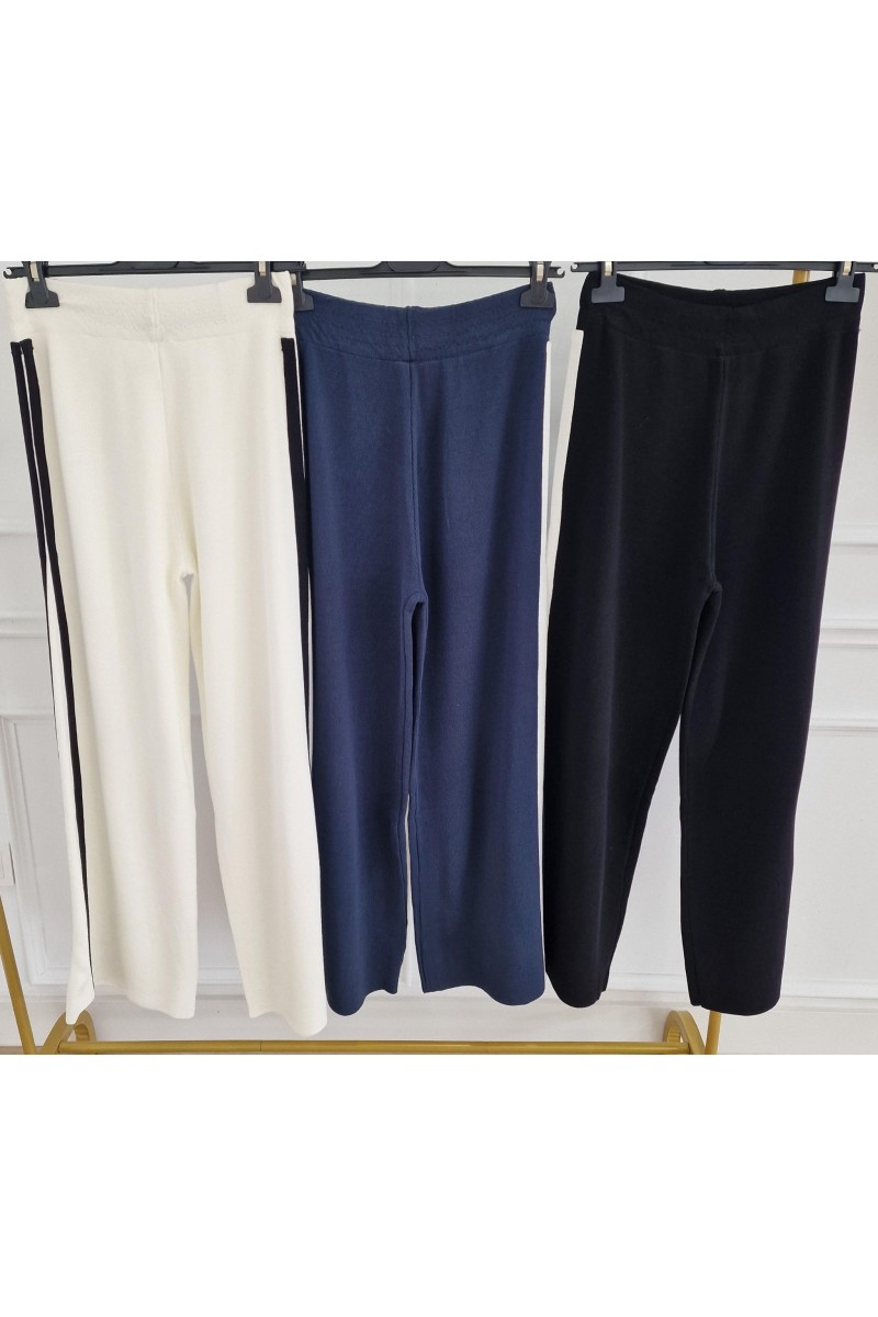 Pantalon doble raya bicolor