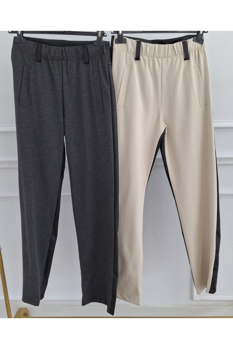 Pantalón combi polipiel