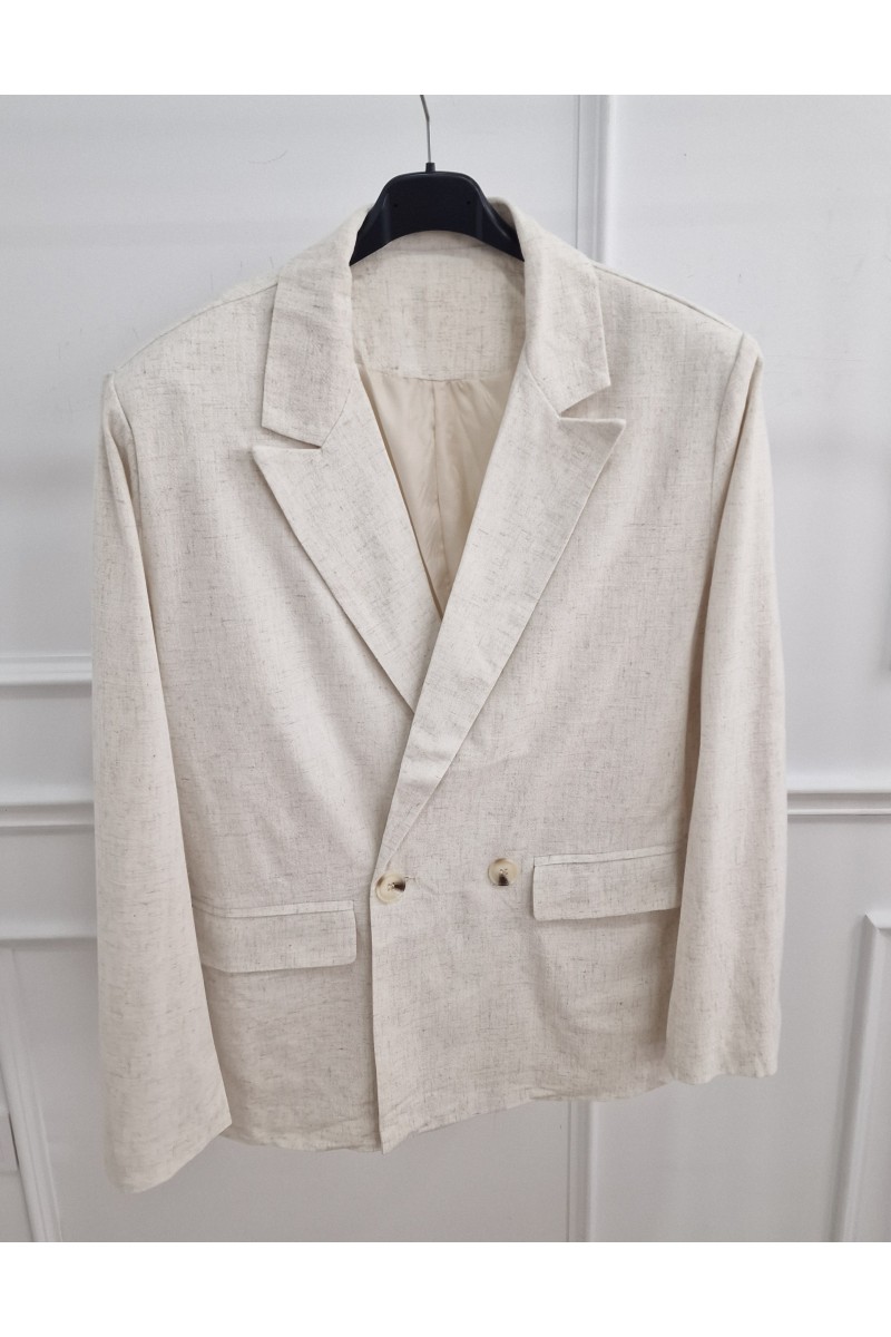 Chaqueta lino