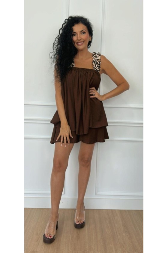 Conjunto lino animal print