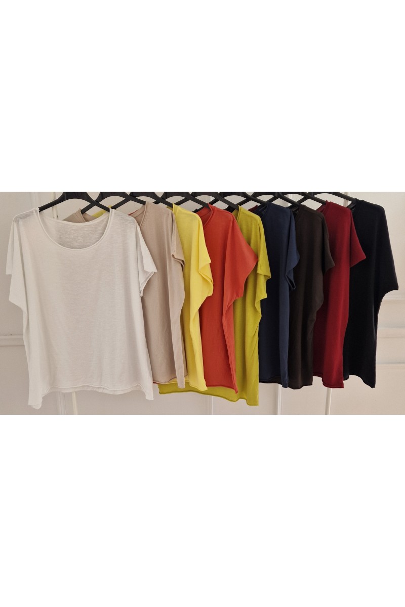 Camiseta básica over size