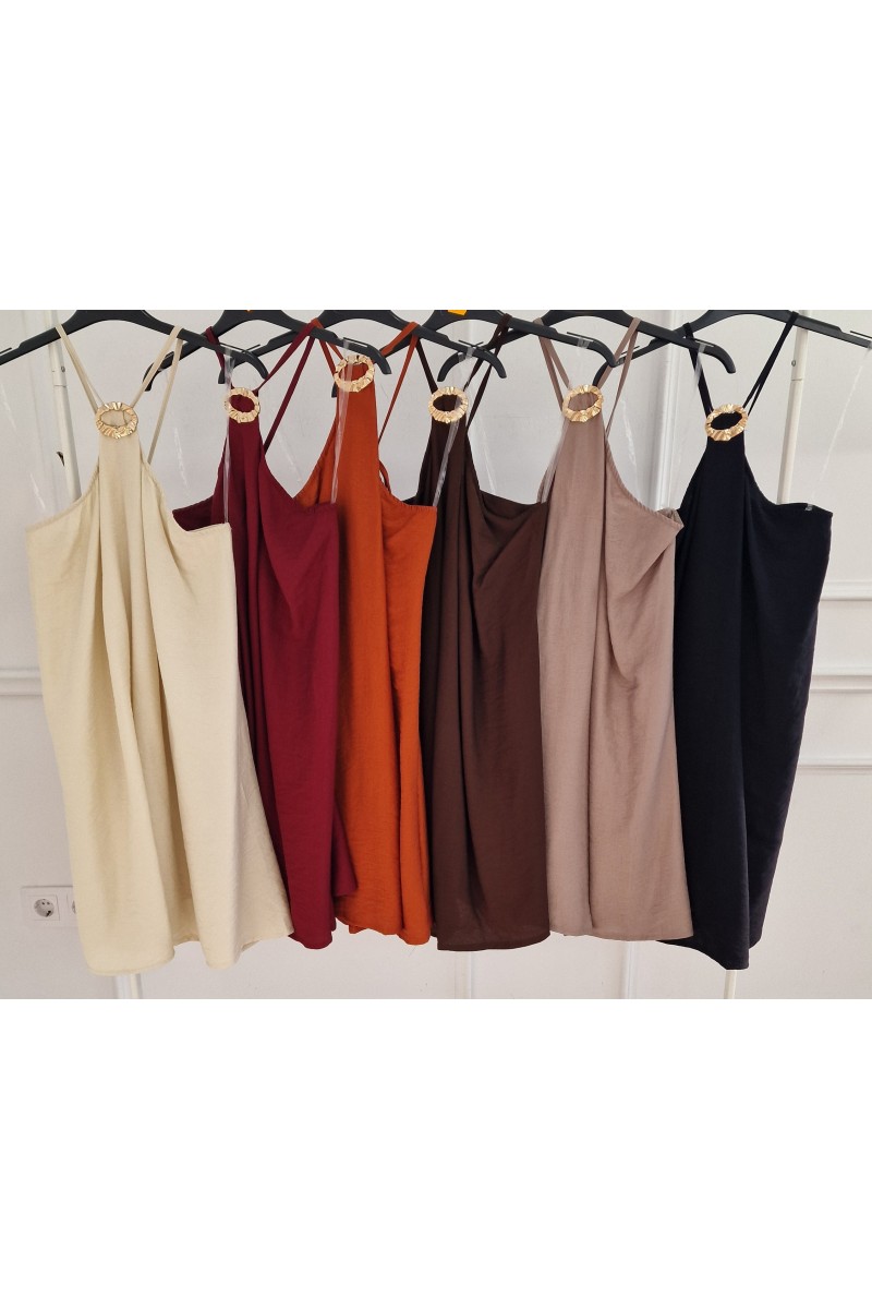 Vestido lino cala