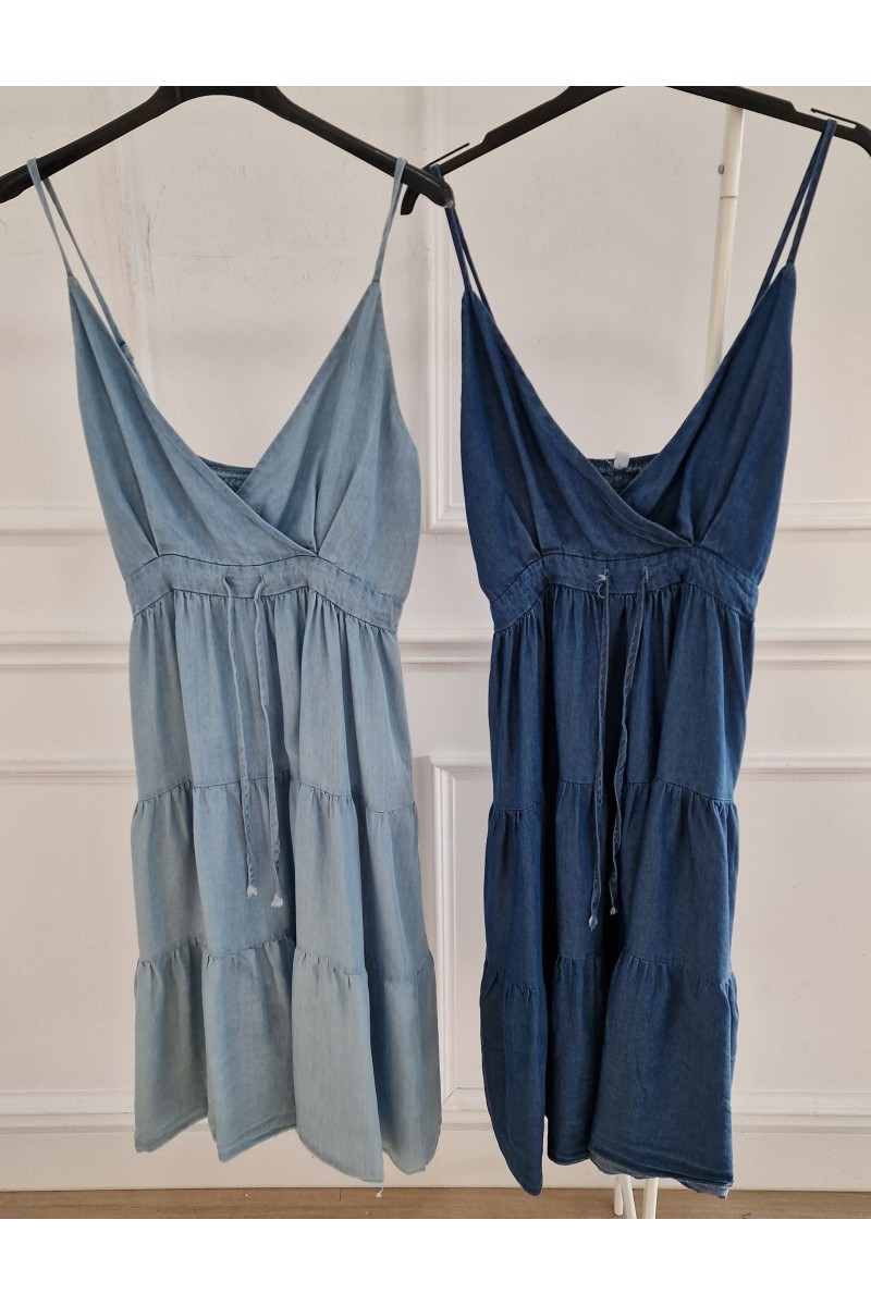 Vestido vaquero corto dulceida