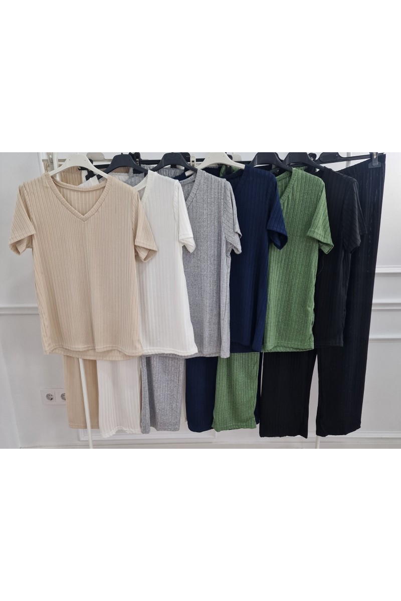 Conjunto natacha escote pico