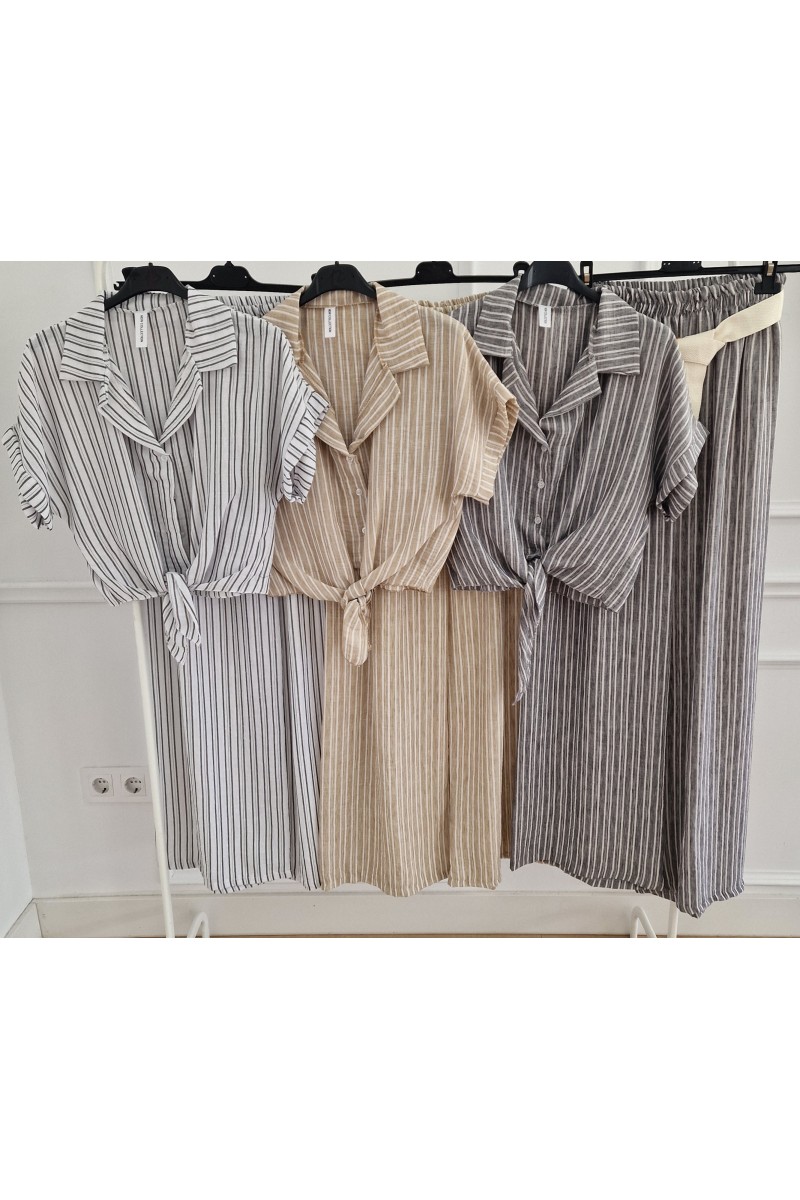 Conjunto lino sara