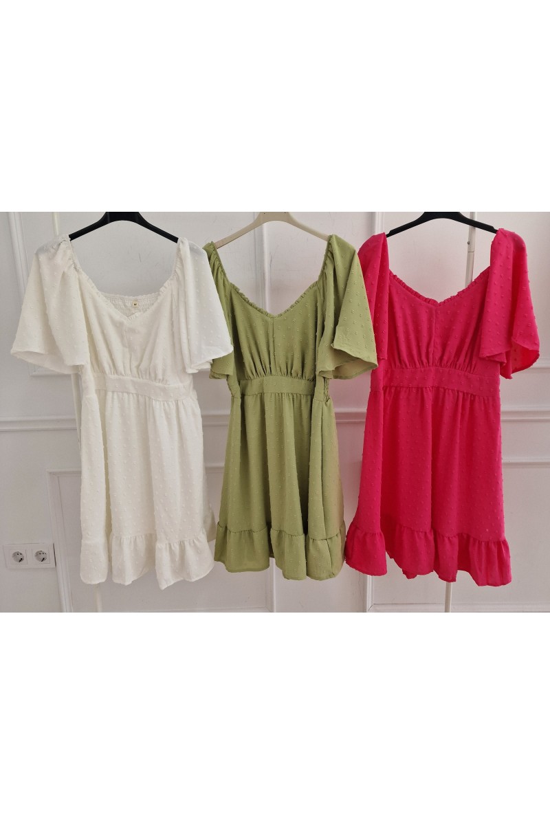 Vestido plumeti