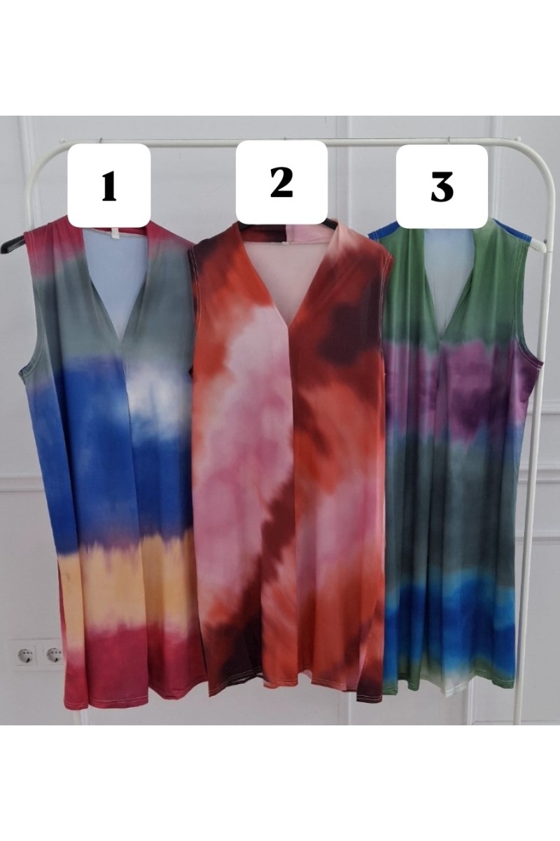 Vestido punto seda Violeta