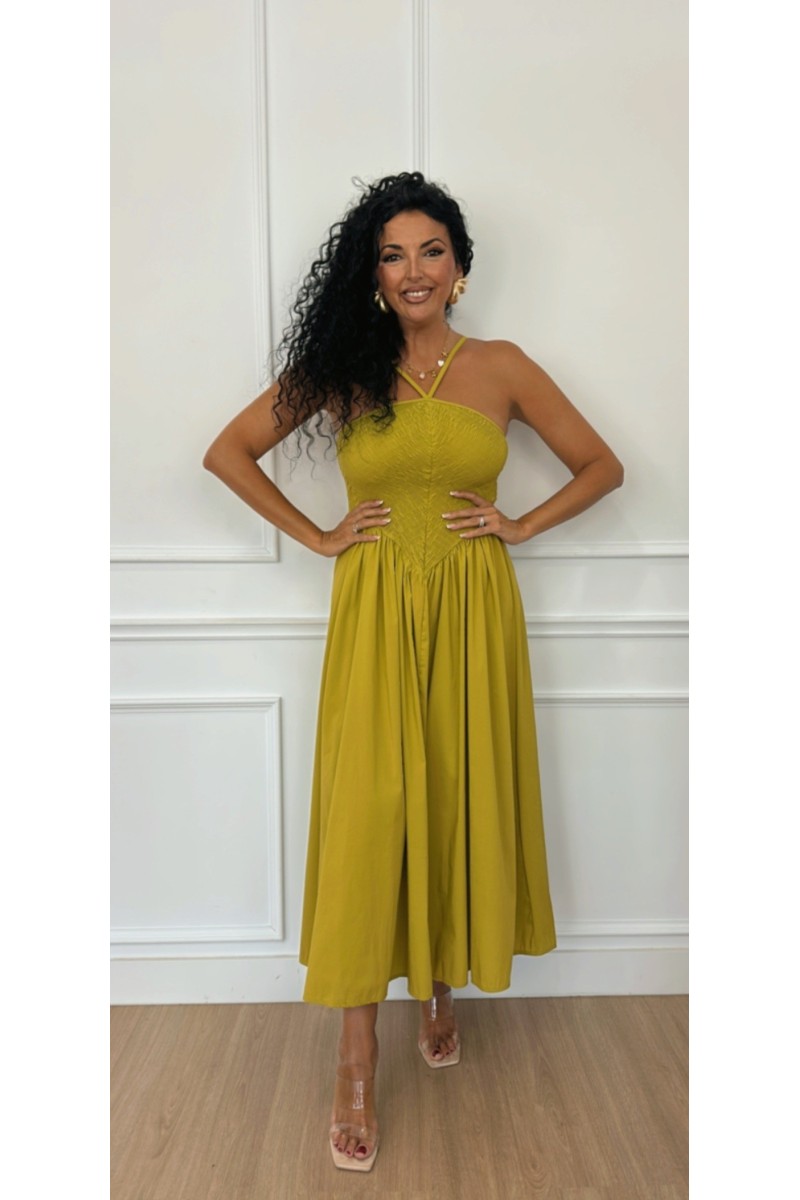 Vestido engomado balón