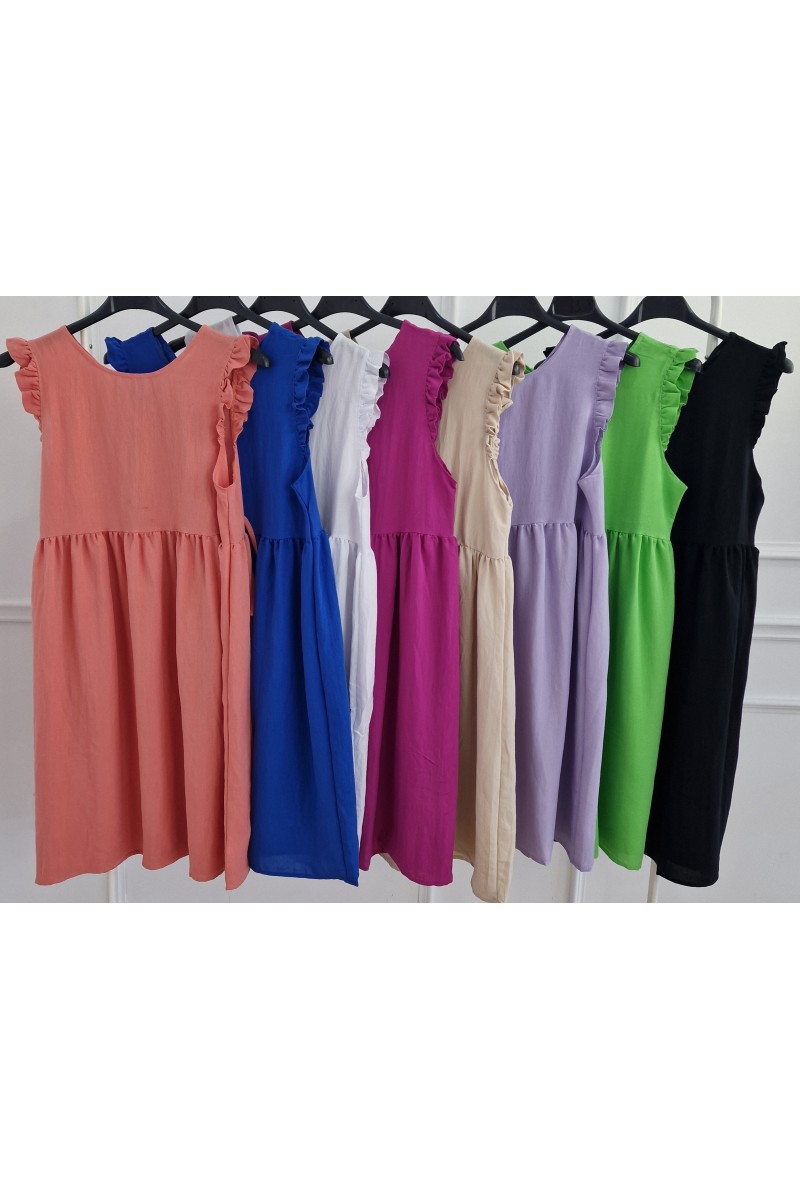 Vestido lino mónica