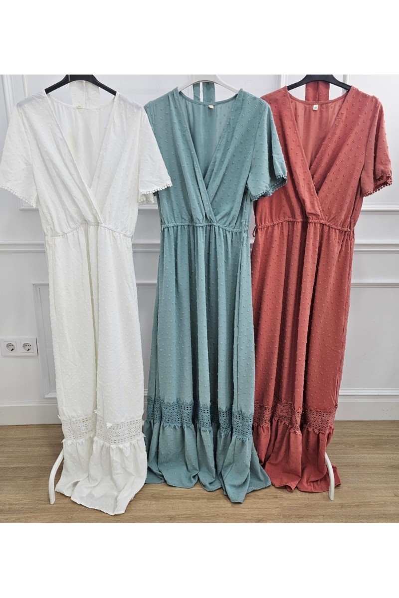Vestido plumeti