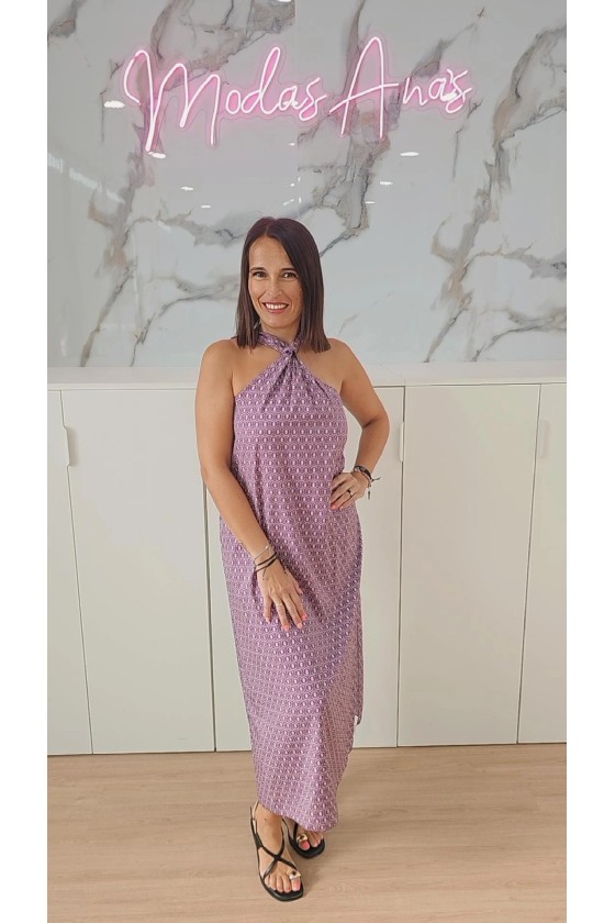 Vestido púrpura