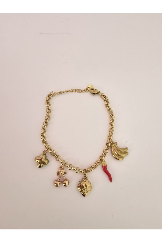 Pulsera guinda