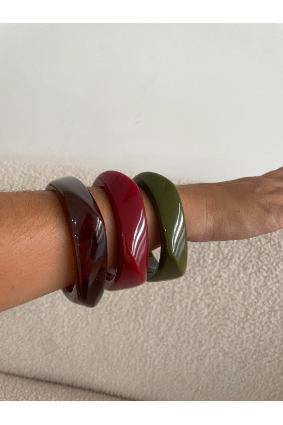 Brazalete Nácar Burdeos
