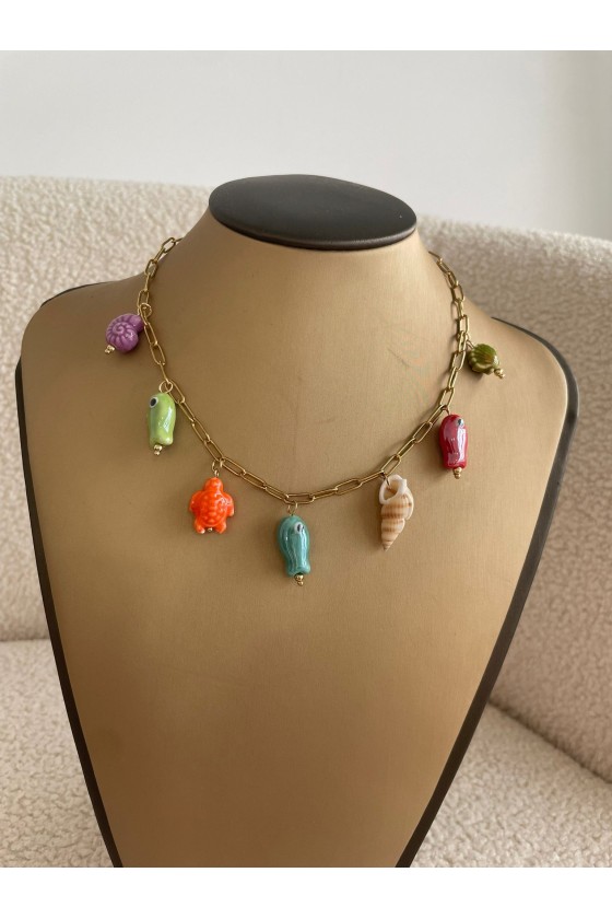 Collar Charms  Peces